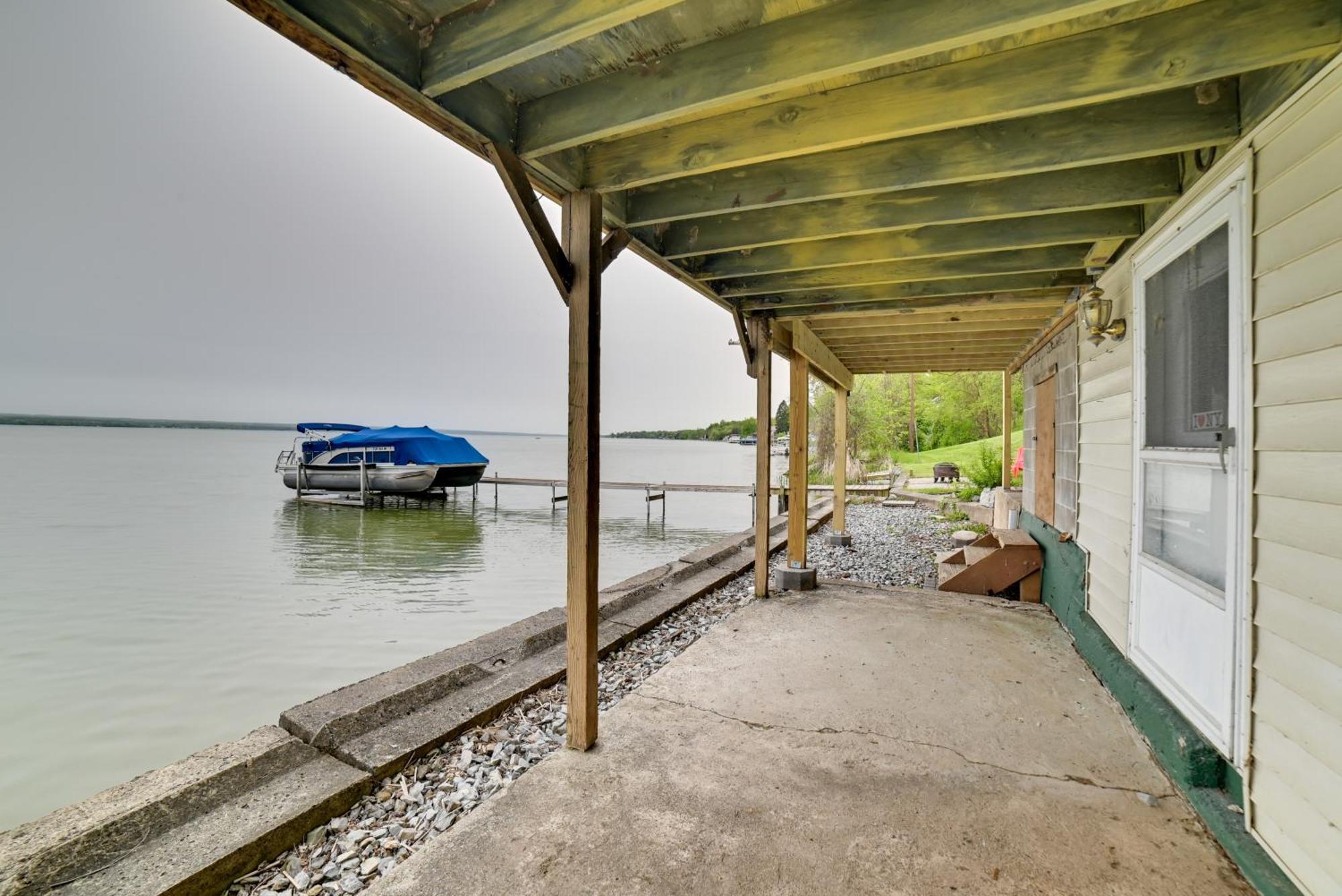 Cayuga Lake Retreat In Seneca Falls With Dock! Luaran gambar