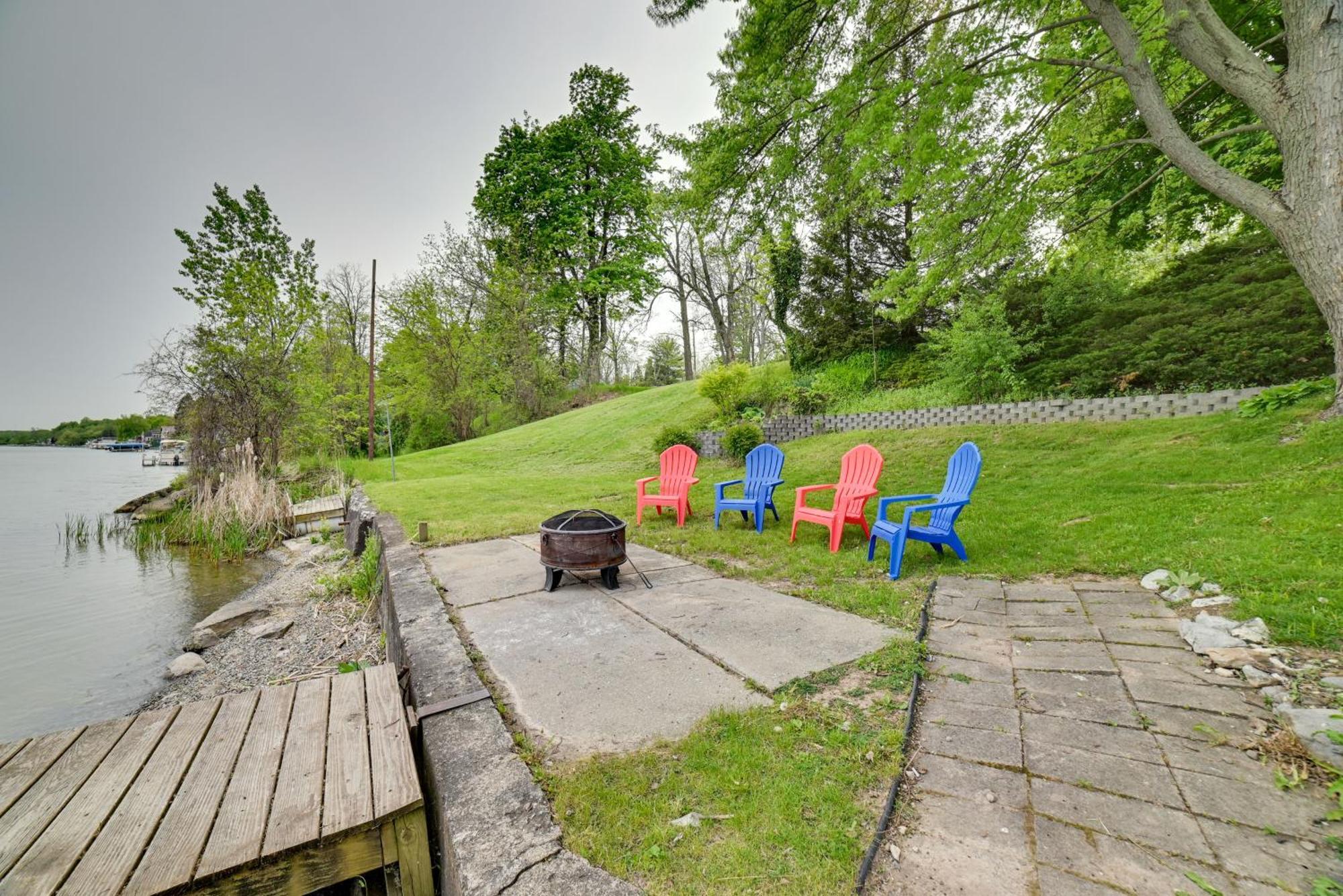 Cayuga Lake Retreat In Seneca Falls With Dock! Luaran gambar